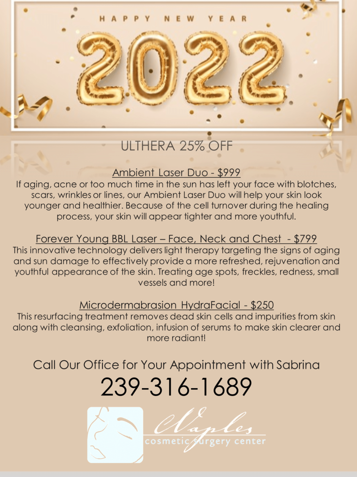 January Specials