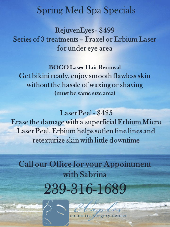 Spring 2022 Med Spa Specials (3) April and May