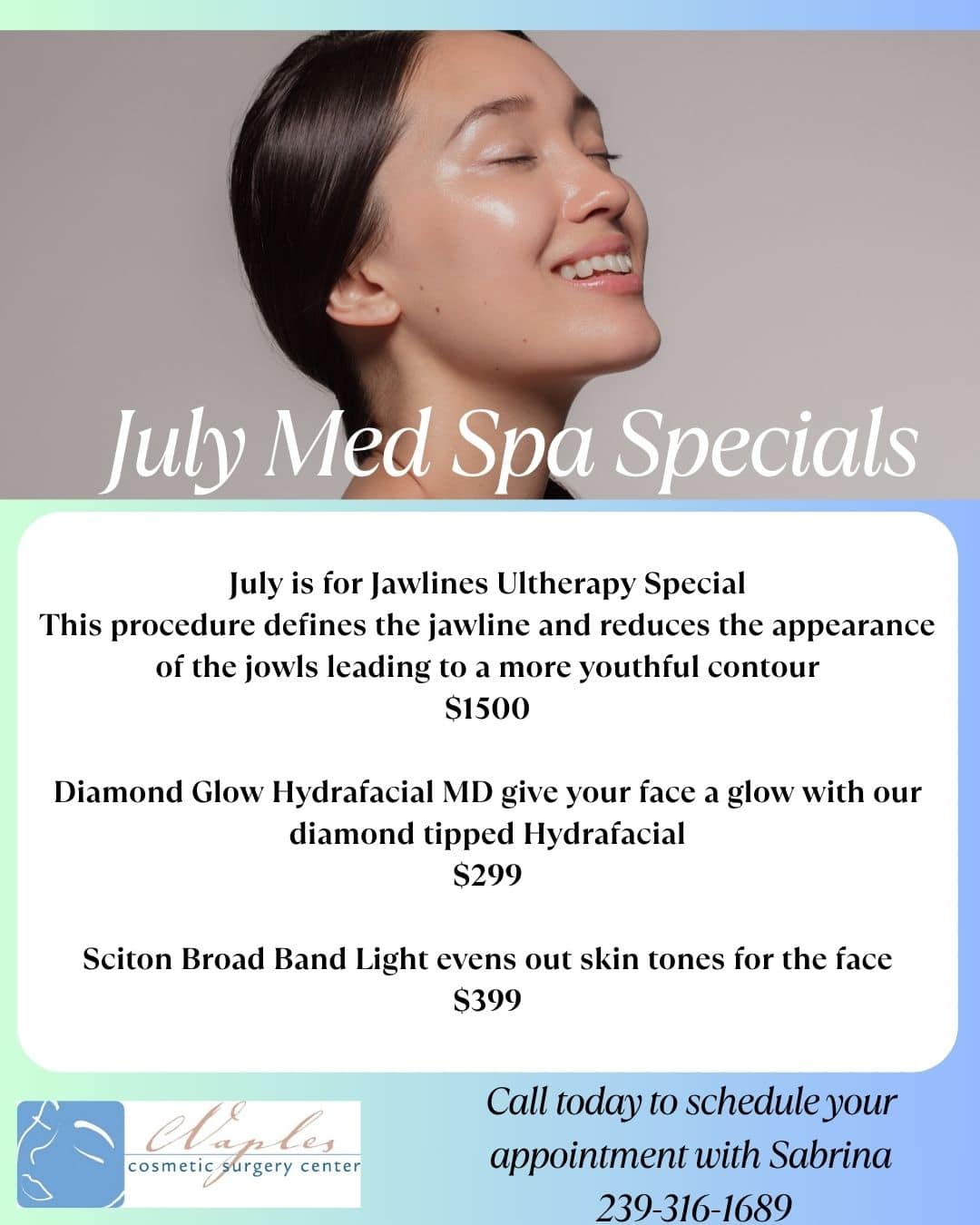 July 2025 Med Spa Specials