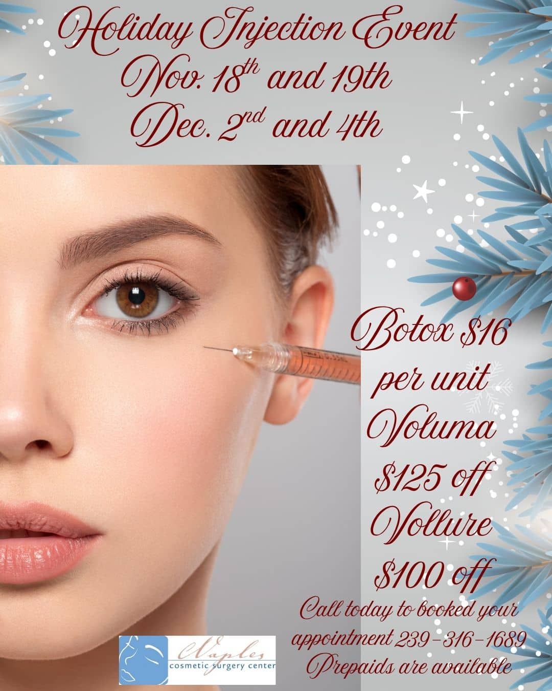 2025 Holiday Injection Event