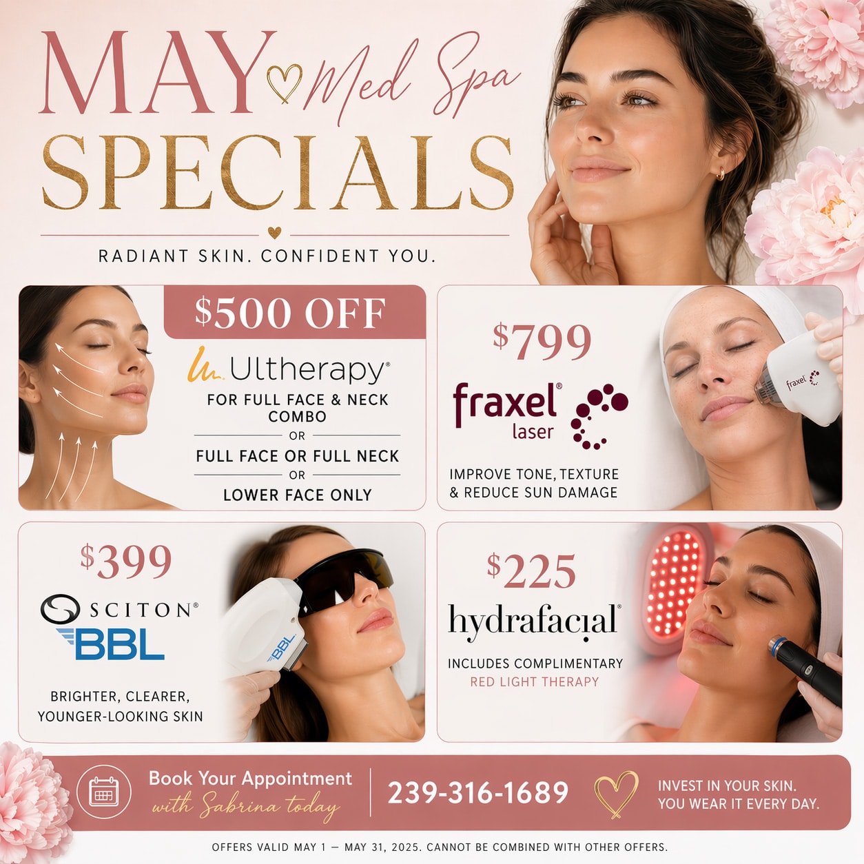 May Med Spa Specials